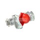 RACCORD ROUGE TRAILER  AVEC FILTRE M16 X 1.5